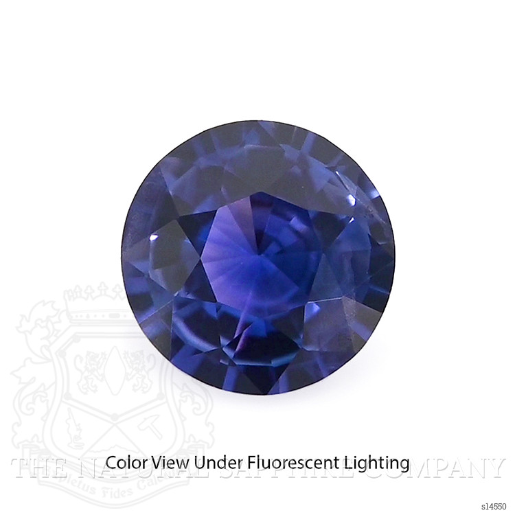 0.45 Ct. Blue Sapphire from Ceylon (Sri Lanka)