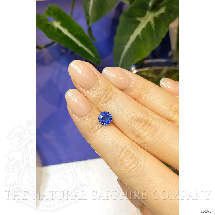 1.32 Ct. Blue Sapphire from Ceylon (Sri Lanka)