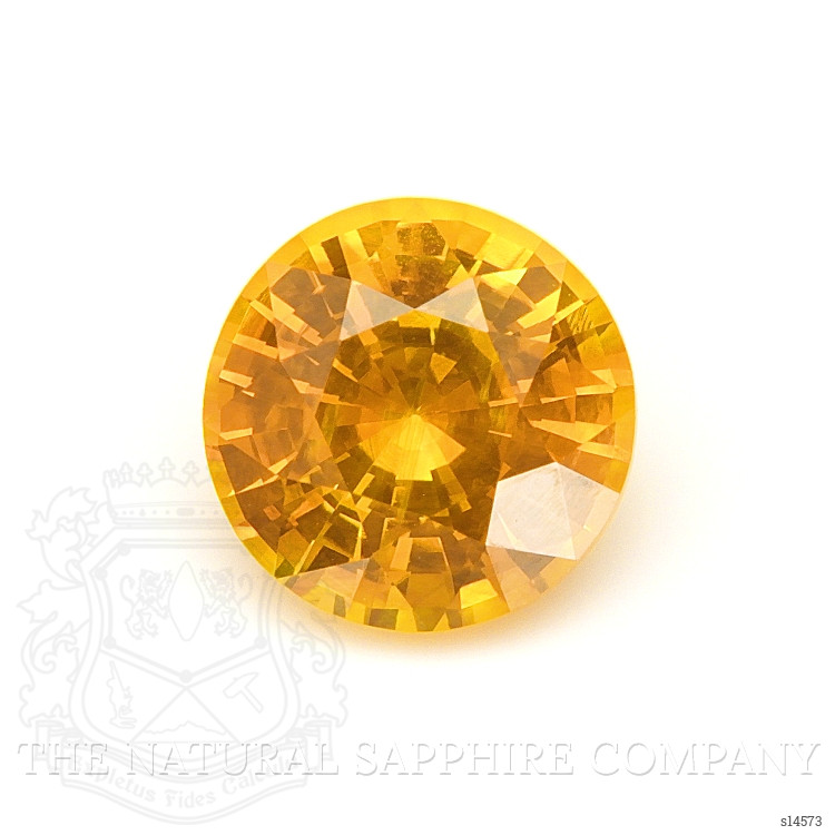 4.17 Ct. Orange Sapphire from Ceylon (Sri Lanka)