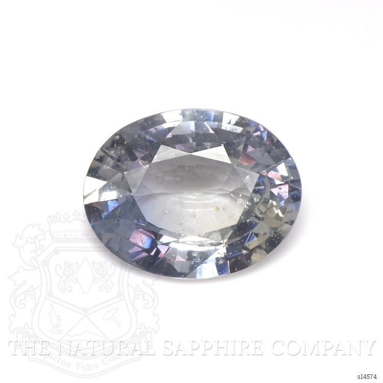 5.61 Ct. Grey Sapphire from Ceylon (Sri Lanka)
