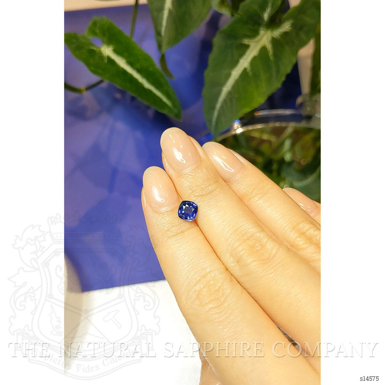 1.09 Ct. Blue Sapphire from Ceylon (Sri Lanka)