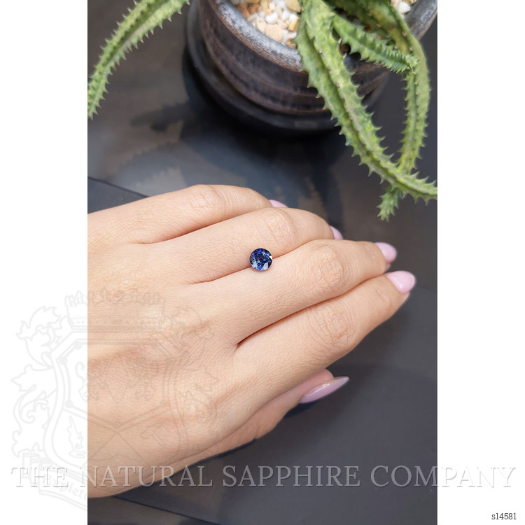 1.40 Ct. Blue Sapphire from Ceylon (Sri Lanka)