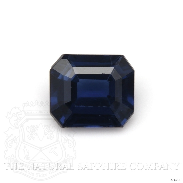 0.91 Ct. Blue Sapphire from Ceylon (Sri Lanka)
