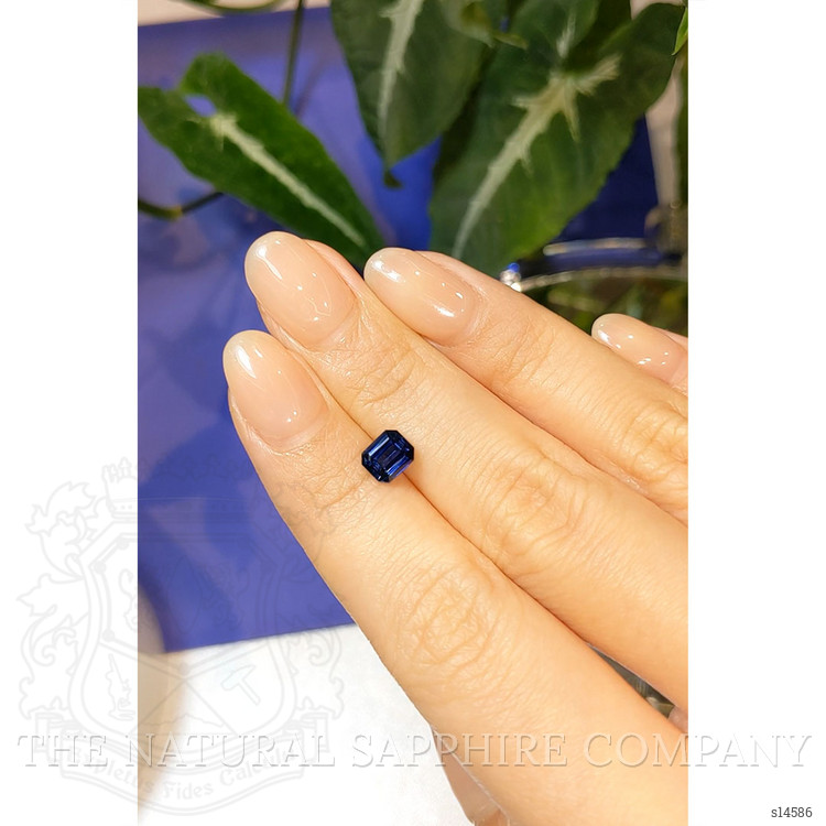 1.16 Ct. Blue Sapphire from Ceylon (Sri Lanka)