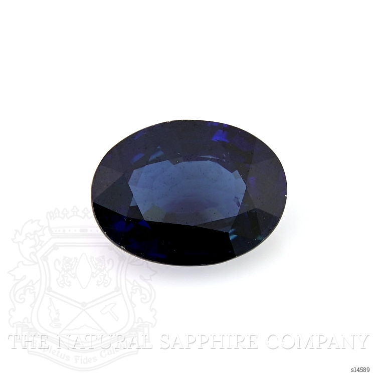 3.98 Ct. Blue Sapphire from Ceylon (Sri Lanka)