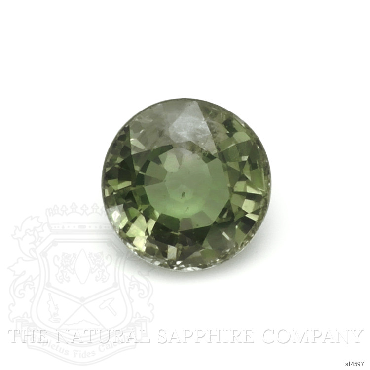 1.11 Ct. Green Sapphire from Ceylon (Sri Lanka)