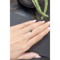 1.35 Ct. Green Sapphire from Ceylon (Sri Lanka) Life Style