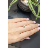 1.96 Ct. Green Sapphire from Ceylon (Sri Lanka) Life Style