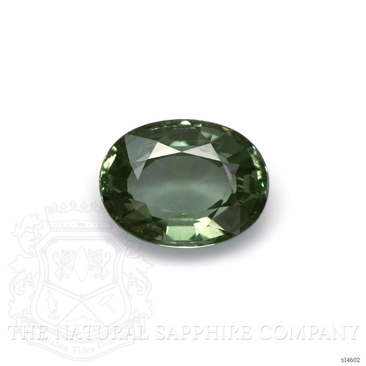 1.90 Ct. Green Sapphire from Ceylon (Sri Lanka)