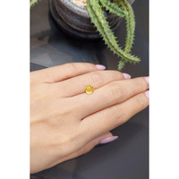 1.21 Ct. Yellow Sapphire from Ceylon (Sri Lanka) Life Style