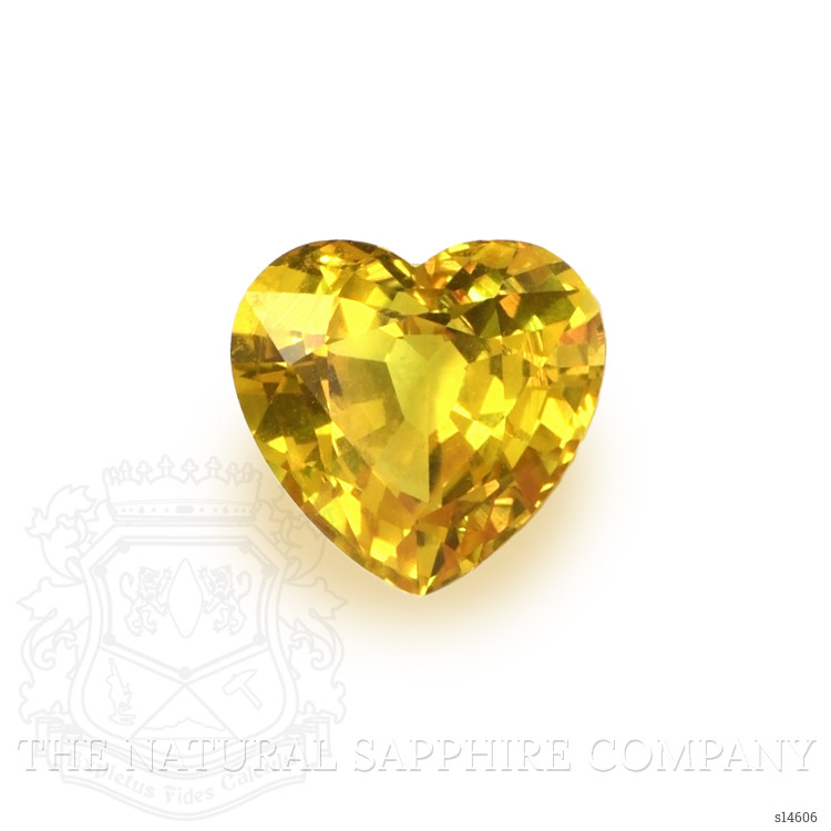 3.85 Ct. Yellowish Orange Sapphire from Ceylon (Sri Lanka)