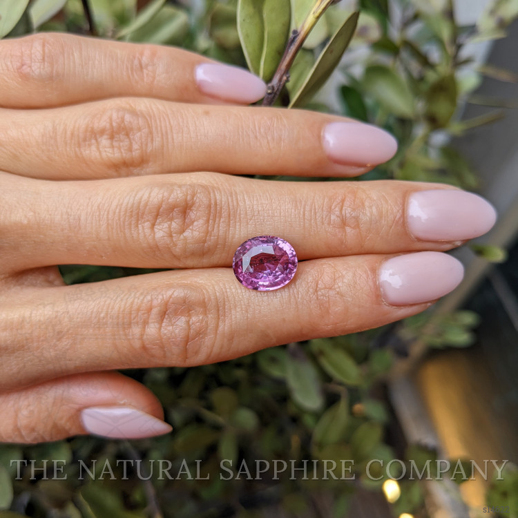 4.50 Ct. Purplish Pink Sapphire from Madagascar