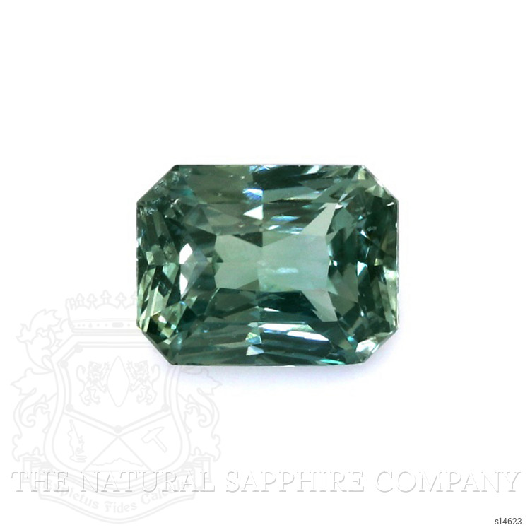 2.22 Ct. Bluish Green Sapphire from Ceylon (Sri Lanka)