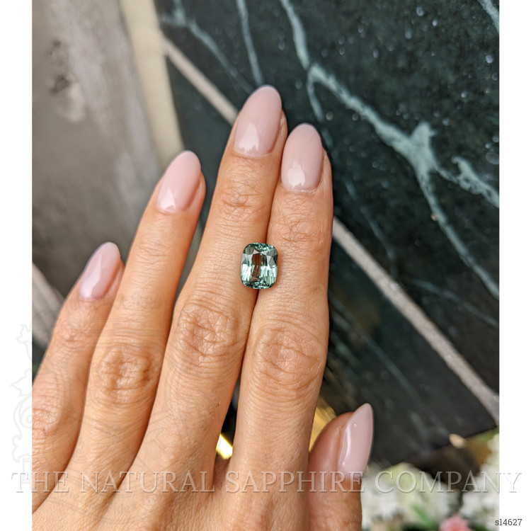 4.03 Ct. Green Sapphire from Madagascar