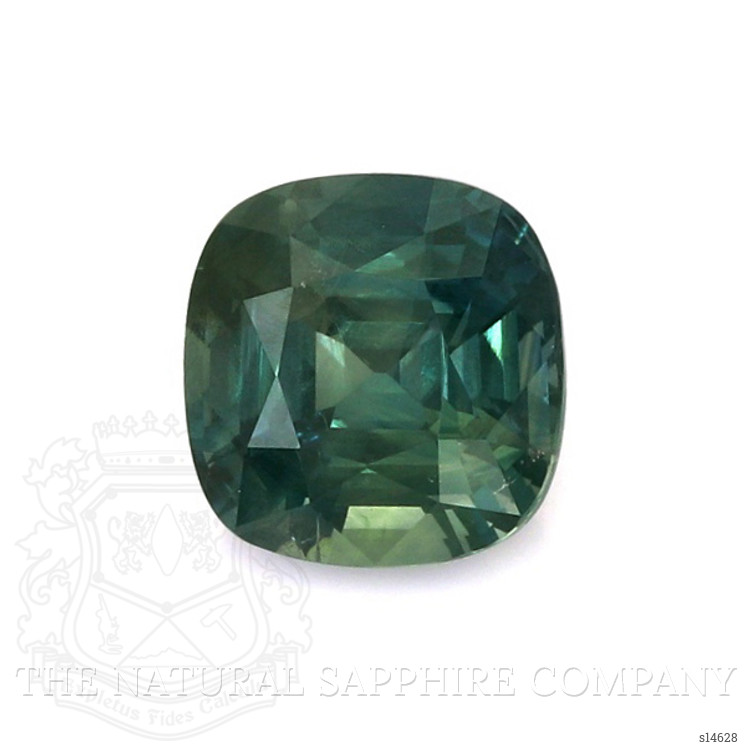 3.52 Ct. Bluish Green Sapphire from Ceylon (Sri Lanka)