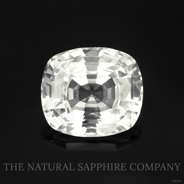 4.29 Ct. White Sapphire from Ceylon (Sri Lanka)