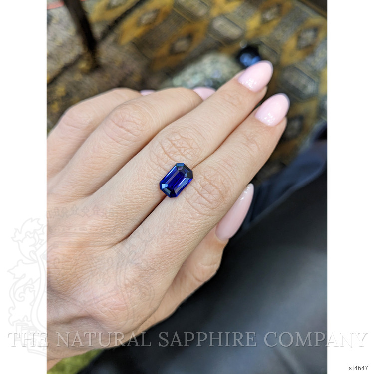 3.03 Ct. Blue Sapphire from Ceylon (Sri Lanka)