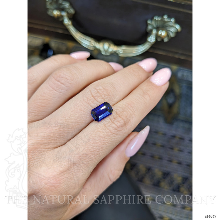3.03 Ct. Blue Sapphire from Ceylon (Sri Lanka)