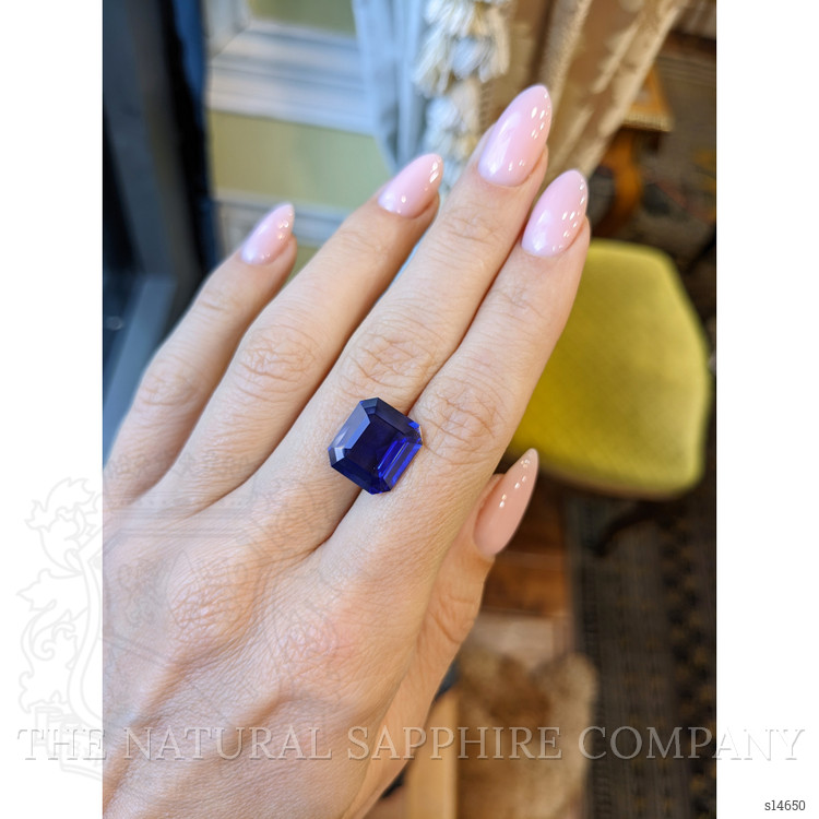 8.70 Ct. Blue Sapphire from Ceylon (Sri Lanka)
