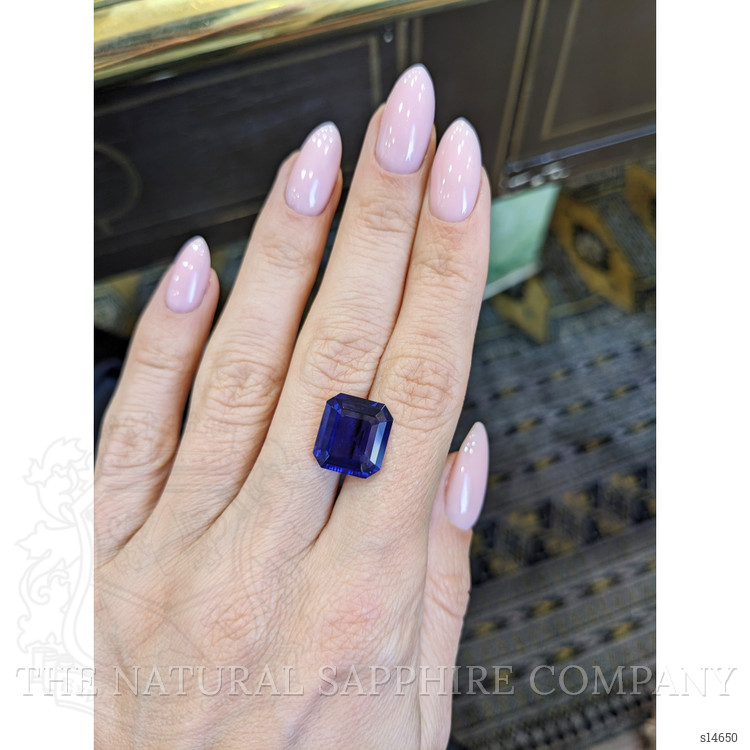 8.70 Ct. Blue Sapphire from Ceylon (Sri Lanka)