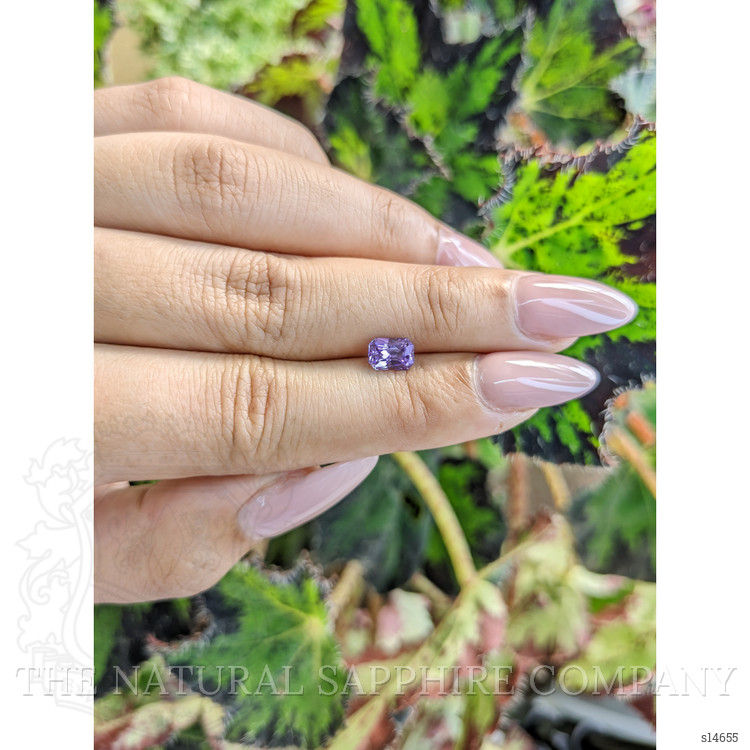0.99 Ct. Purple Sapphire from Ceylon (Sri Lanka)