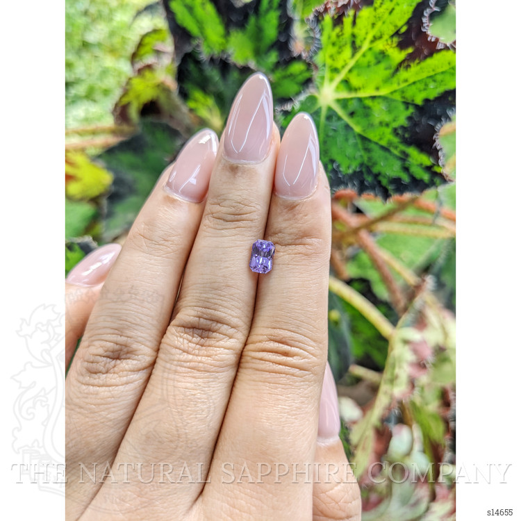 0.99 Ct. Purple Sapphire from Ceylon (Sri Lanka)