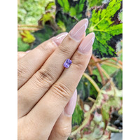 0.99 Ct. Purple Sapphire from Ceylon (Sri Lanka) Life Style