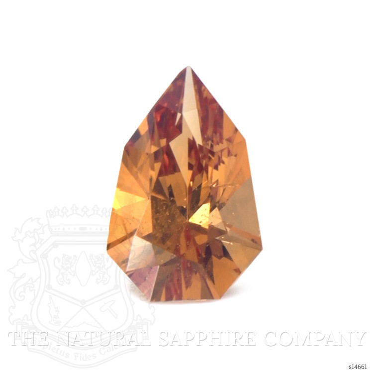 1.75 Ct. Orange Sapphire from Ceylon (Sri Lanka)