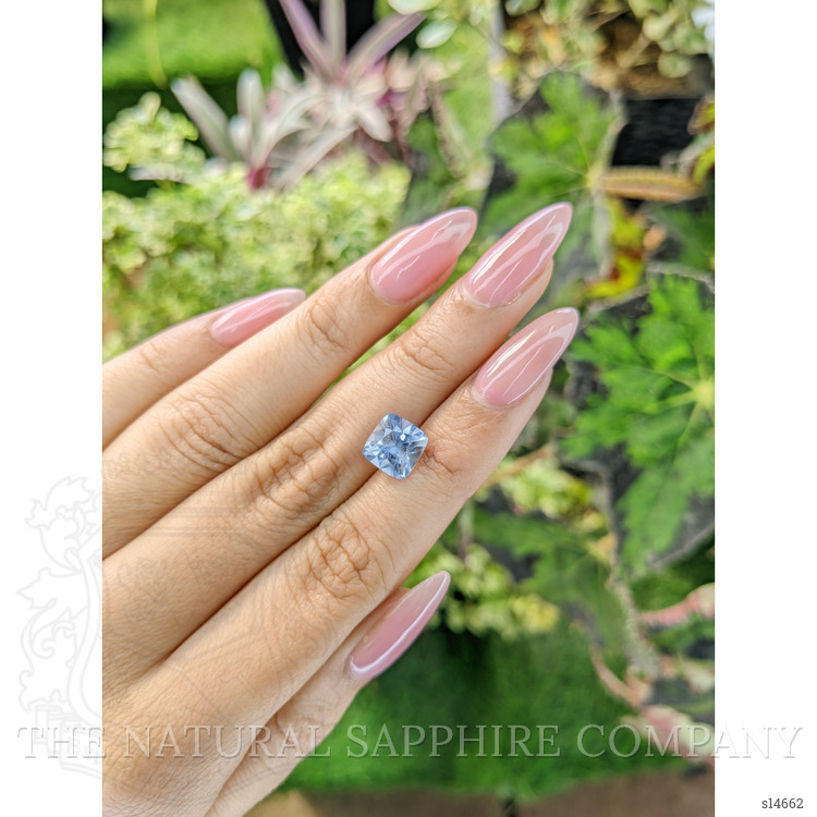 3.21 Ct. Blue Sapphire from Ceylon (Sri Lanka)