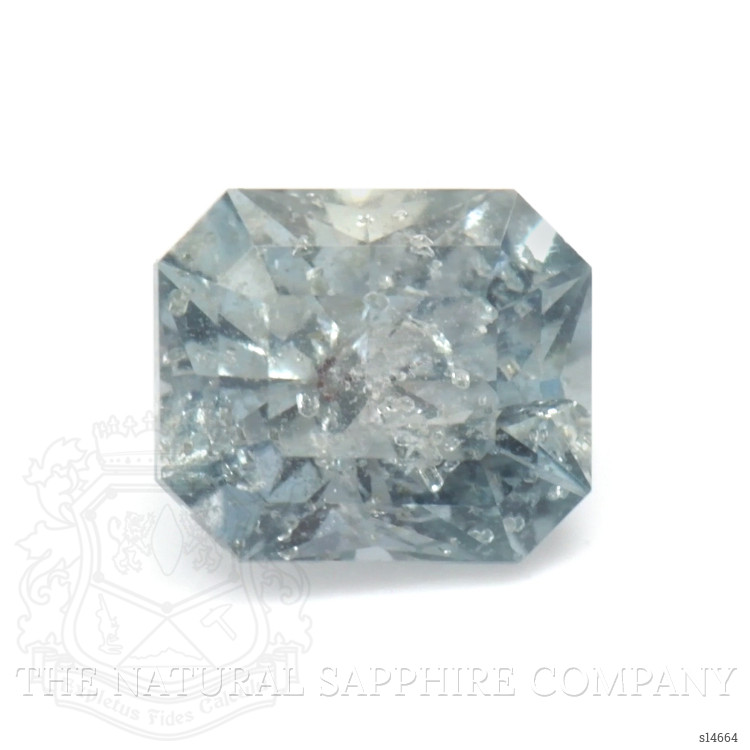 0.52 Ct. Bluish Grey Sapphire from Ceylon (Sri Lanka)