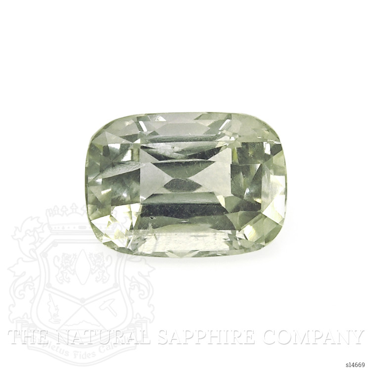 4.50 Ct. Green Sapphire from Ceylon (Sri Lanka)