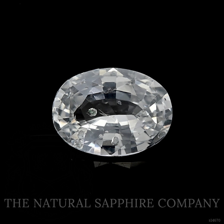 1.17 Ct. White Sapphire from Ceylon (Sri Lanka)