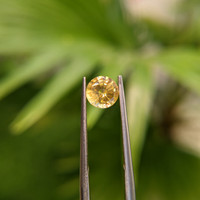 1.15 Ct. Peach Sapphire from Ceylon (Sri Lanka) Life Style