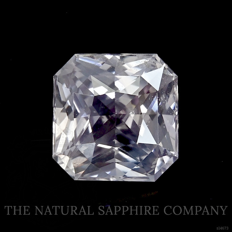 2.59 Ct. White Sapphire from Ceylon (Sri Lanka)