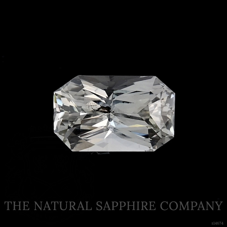 1.16 Ct. White Sapphire from Ceylon (Sri Lanka)