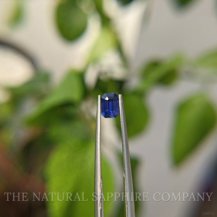 0.57 Ct. Blue Sapphire from Ceylon (Sri Lanka)