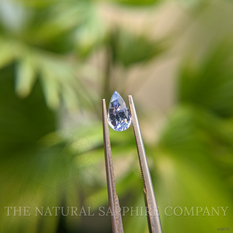 0.75 Ct. Blue Sapphire from Ceylon (Sri Lanka)