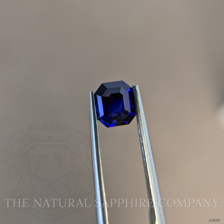 1.40 Ct. Blue Sapphire from Ceylon (Sri Lanka)