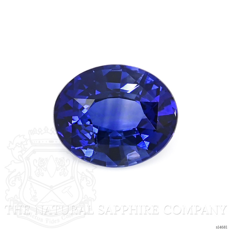 2.72 Ct. Blue Sapphire from Ceylon (Sri Lanka)