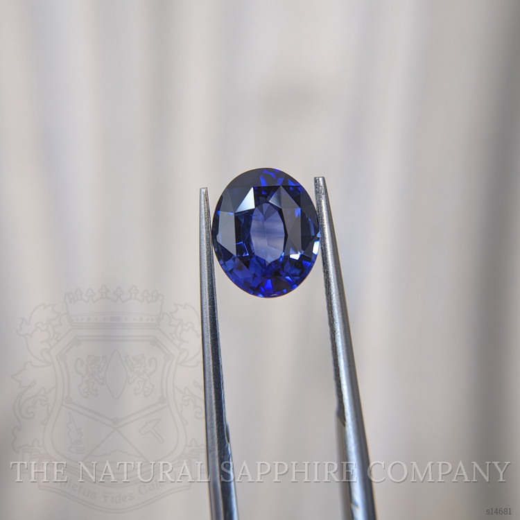 2.72 Ct. Blue Sapphire from Ceylon (Sri Lanka)