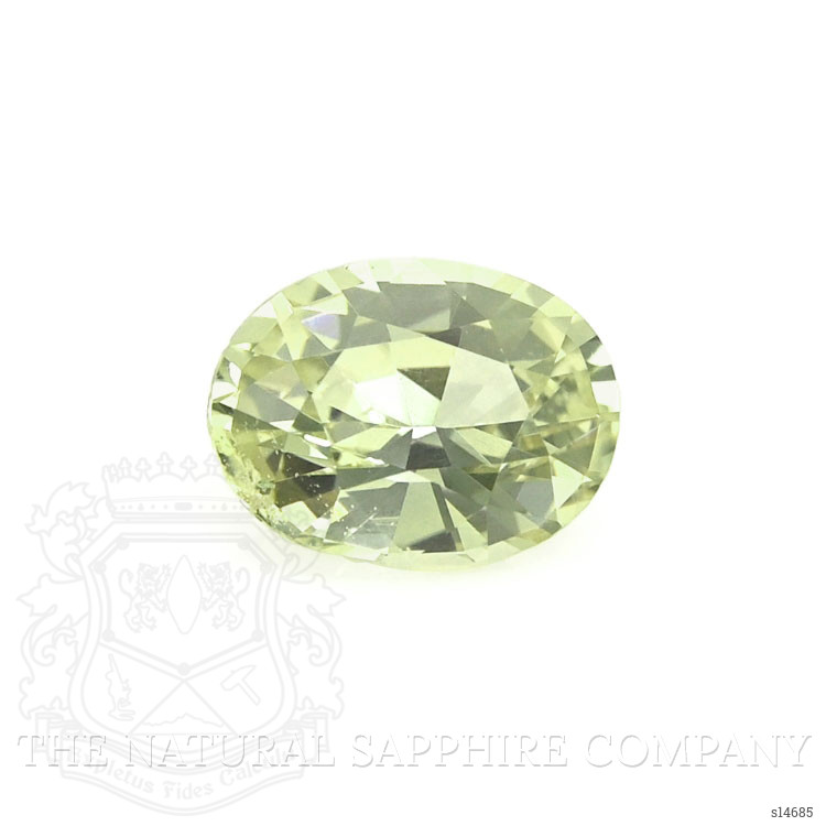 1.12 Ct. Green Sapphire from Ceylon (Sri Lanka)
