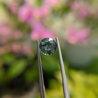 1.24 Ct. Green Sapphire from Ceylon (Sri Lanka) Life Style