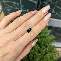 2.09 Ct. Blue Sapphire from Africa Life Style