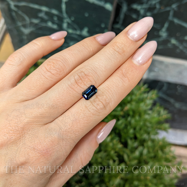 2.09 Ct. Blue Sapphire from Africa
