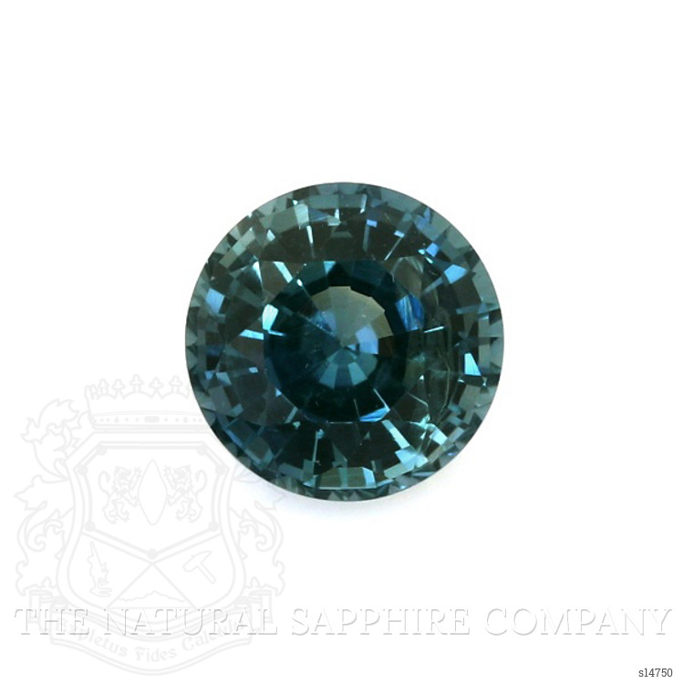 1.33 Ct. Greenish Blue Sapphire from Ceylon (Sri Lanka)