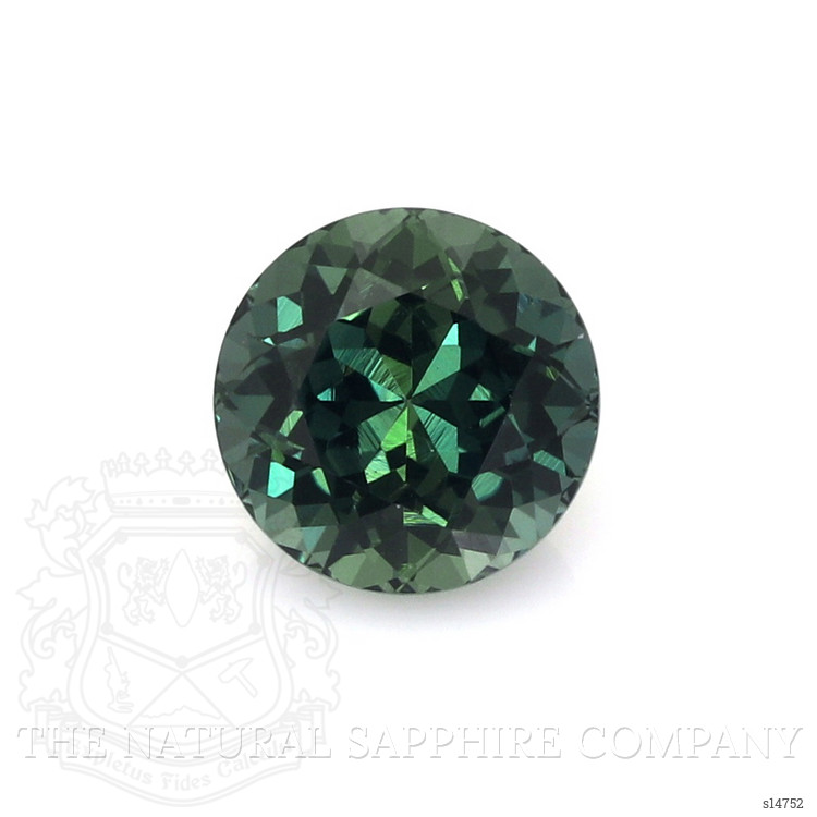 1.54 Ct. Bluish Green Sapphire from Ceylon (Sri Lanka)