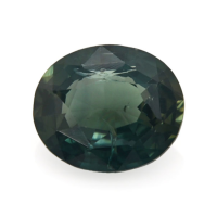 1.30 Ct. Green Sapphire from Africa Video
