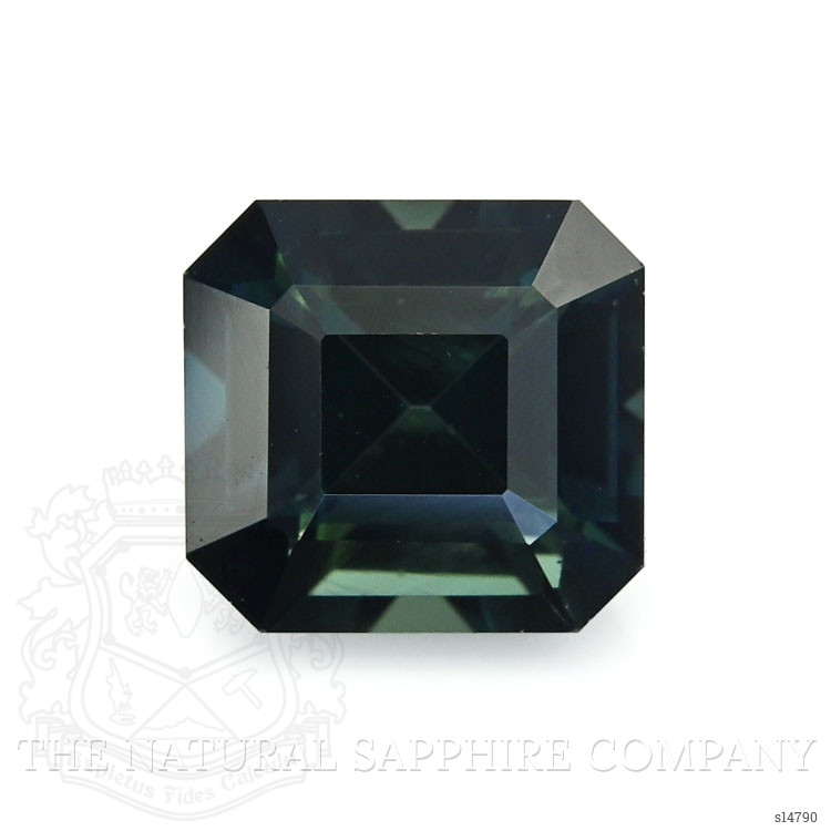 1.86 Ct. Bluish Green Sapphire from Ceylon (Sri Lanka)