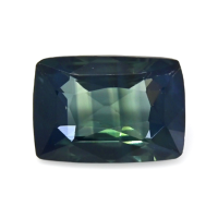 0.86 Ct. Bluish Green Sapphire from Africa Video