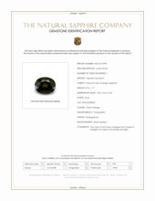 1.17 Ct. Color Change Sapphire from Madagascar Scan Report